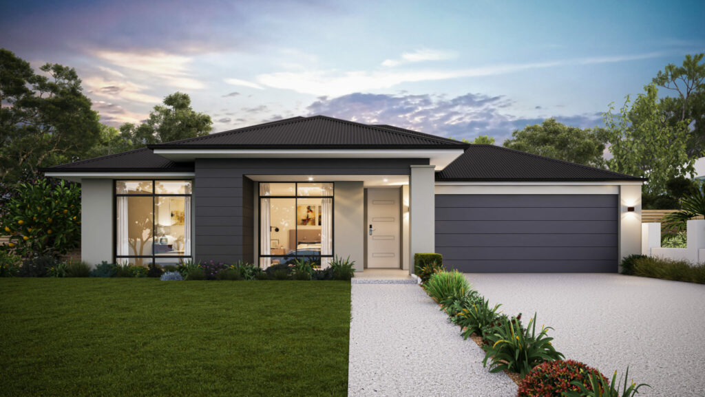 Whitby Town House and Land Display Como Facade